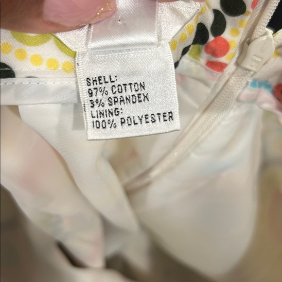 Talbots Multicolor Circle Pattern Skirt - Picture 6 of 6